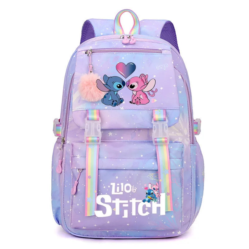Zaino Disney Lilo & Stitch per bambini e ragazzi, perfetto per la scuola e il tempo libero