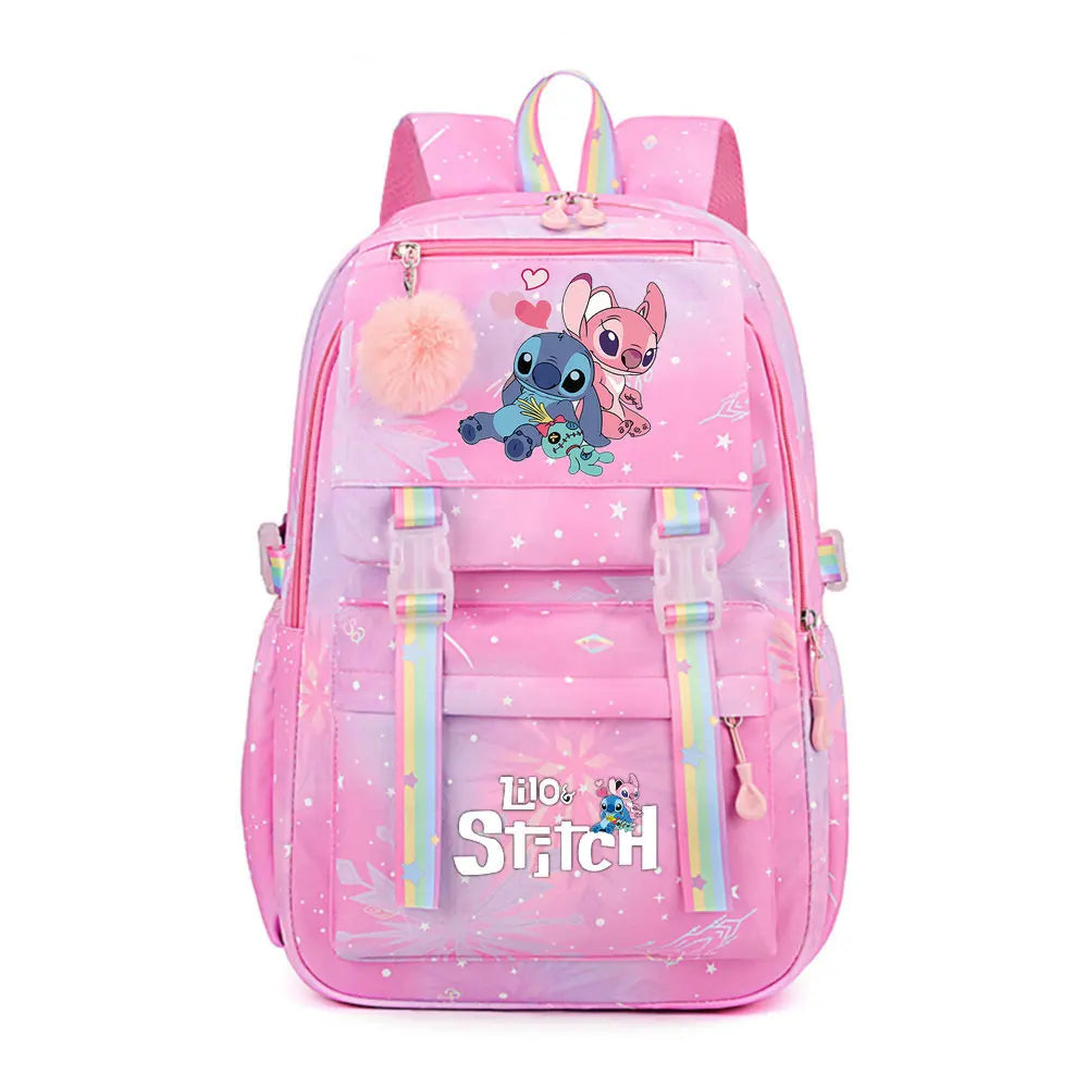 Zaino Disney Lilo & Stitch per bambini e ragazzi, perfetto per la scuola e il tempo libero