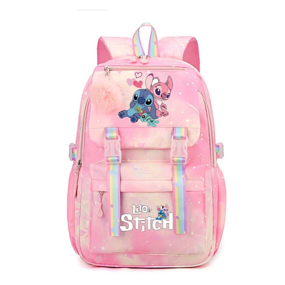 Zaino Disney Lilo & Stitch per bambini e ragazzi, perfetto per la scuola e il tempo libero