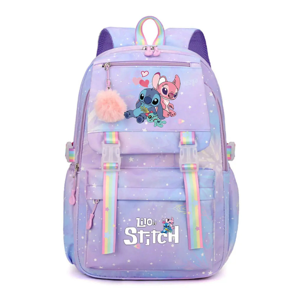 Zaino Disney Lilo & Stitch per bambini e ragazzi, perfetto per la scuola e il tempo libero