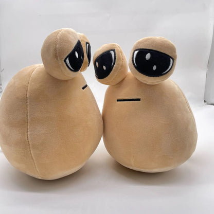 Peluche Pou 22cm kawaii, morbido peluche personaggio anime per bambini e adulti regali purrfetti