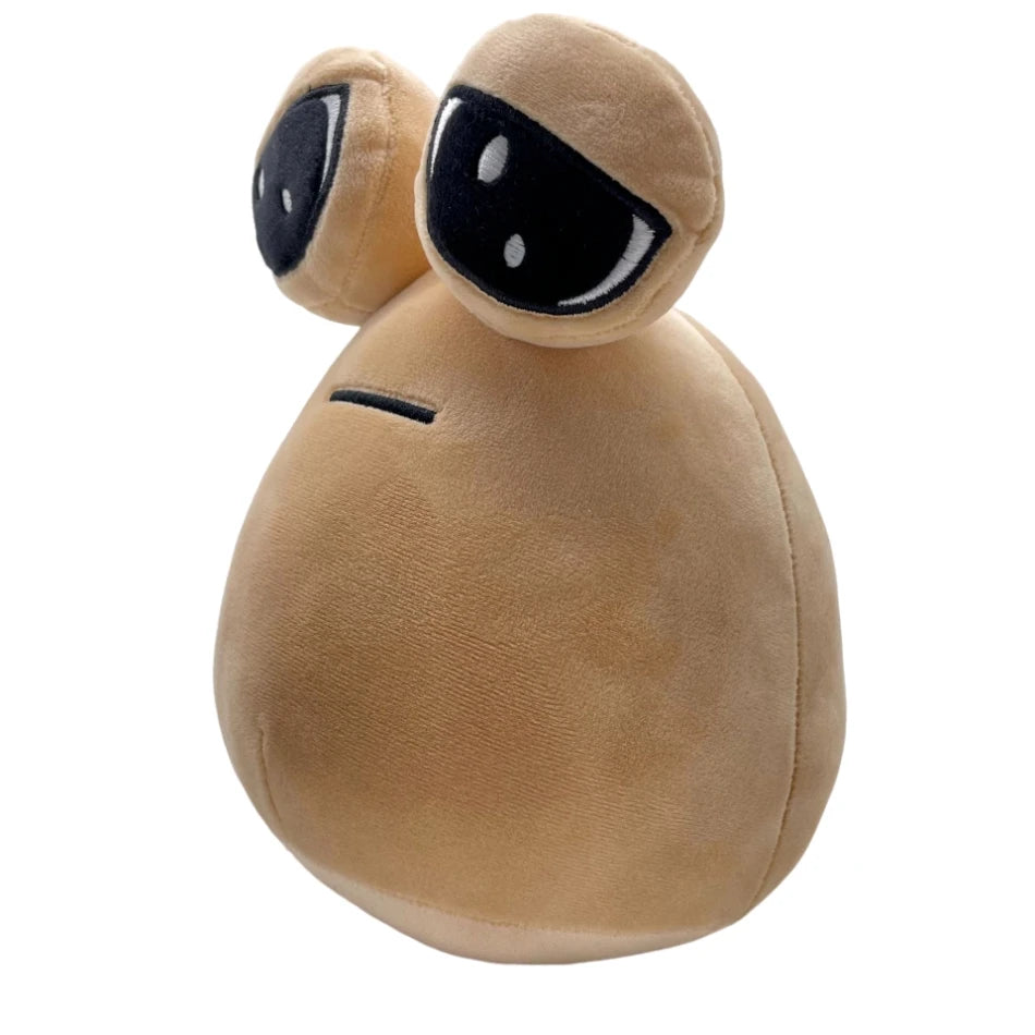 Peluche Pou 22cm kawaii, morbido peluche personaggio anime per bambini e adulti regali purrfetti