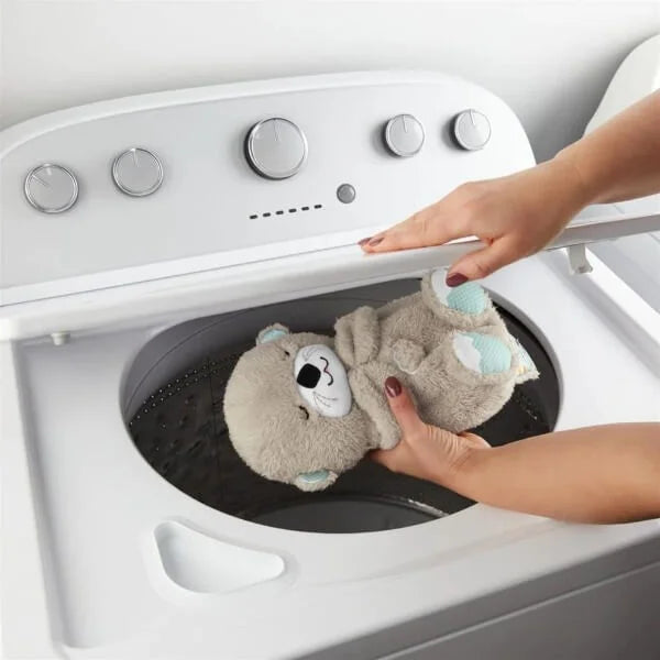 Peluche che respira, orsetto calmante con suoni e luci per bambini