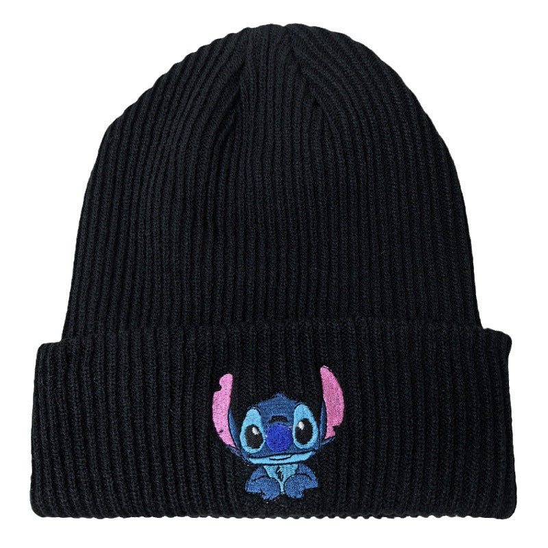 Cappello Stitch Disney berretto in maglia ricamato con Stitch