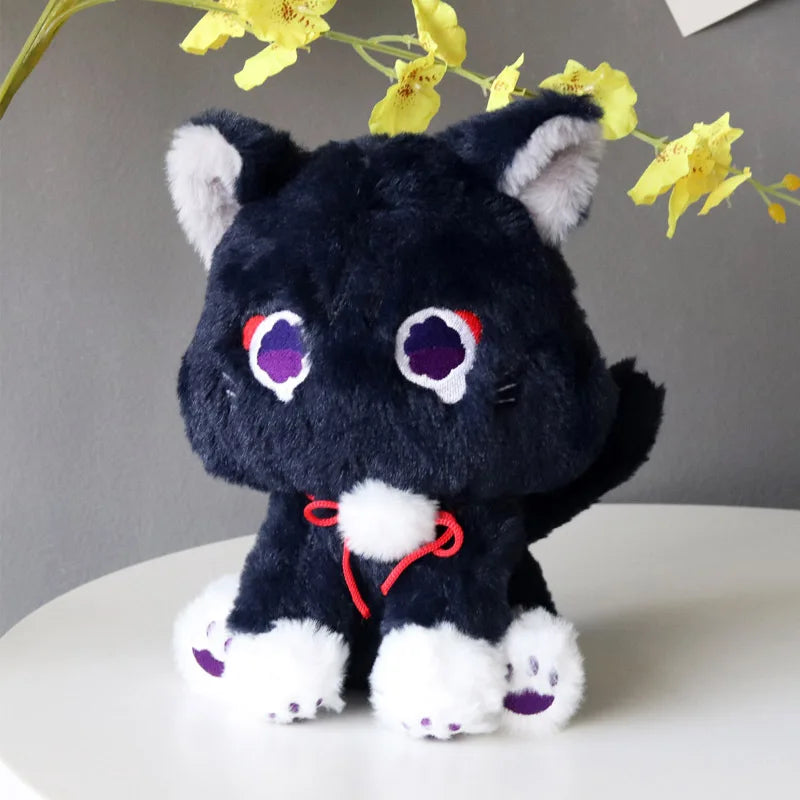 Peluche gatto morbido Anime 22cm  e adorabile, ideale come regalo o decorazione.