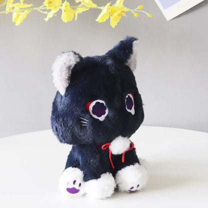 Peluche gatto morbido Anime 22cm  e adorabile, ideale come regalo o decorazione.