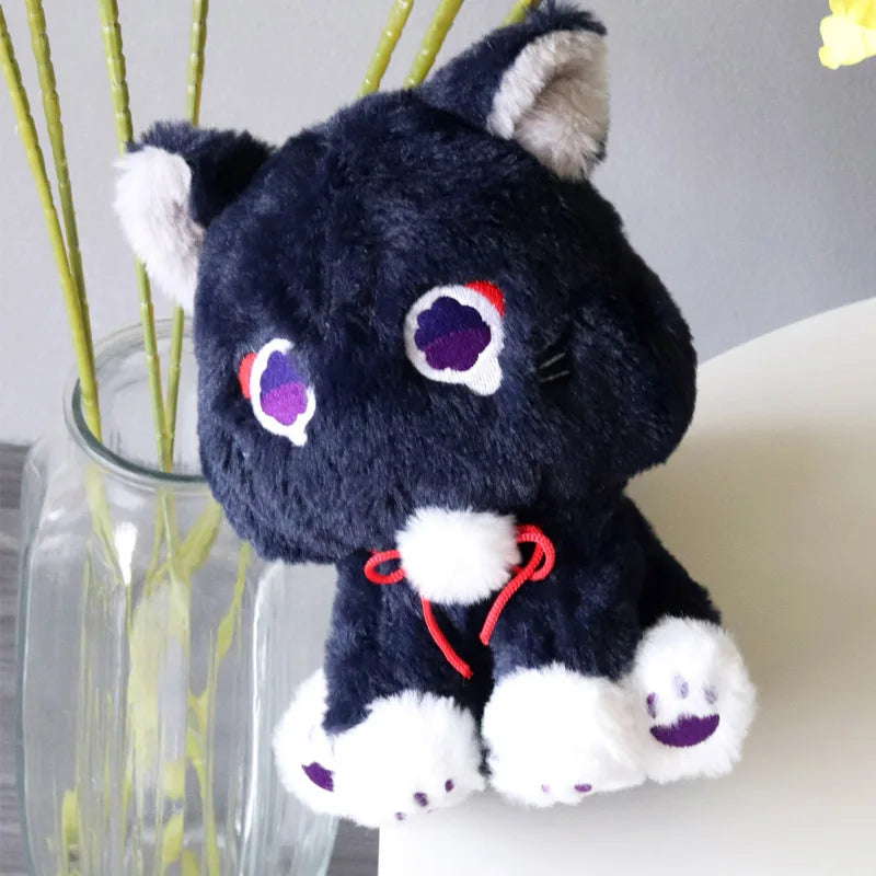 Peluche gatto morbido Anime 22cm  e adorabile, ideale come regalo o decorazione.