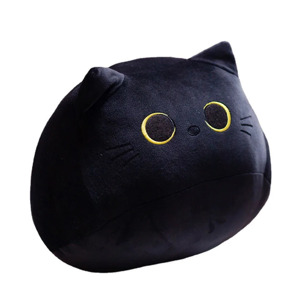 Peluche gatto nero piccolo da collezione - Cuscino cuddly e peluche gatto per ragazze