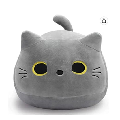 Peluche gatto nero piccolo da collezione - Cuscino cuddly e peluche gatto per ragazze