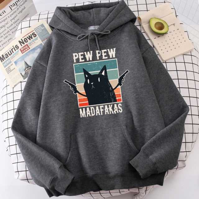 Funny Pew Pew Madafaks Sweatshirt